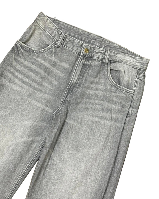 6 Pockets Cargo Denim Pants