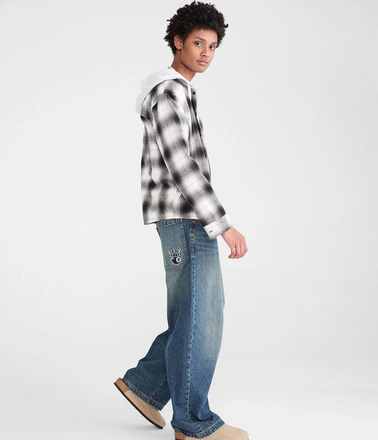 Aeropostale Super Baggy Denim Pants