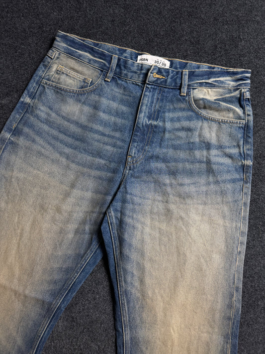 FSBN FLARED BAGGY FIT DENIM PANTS