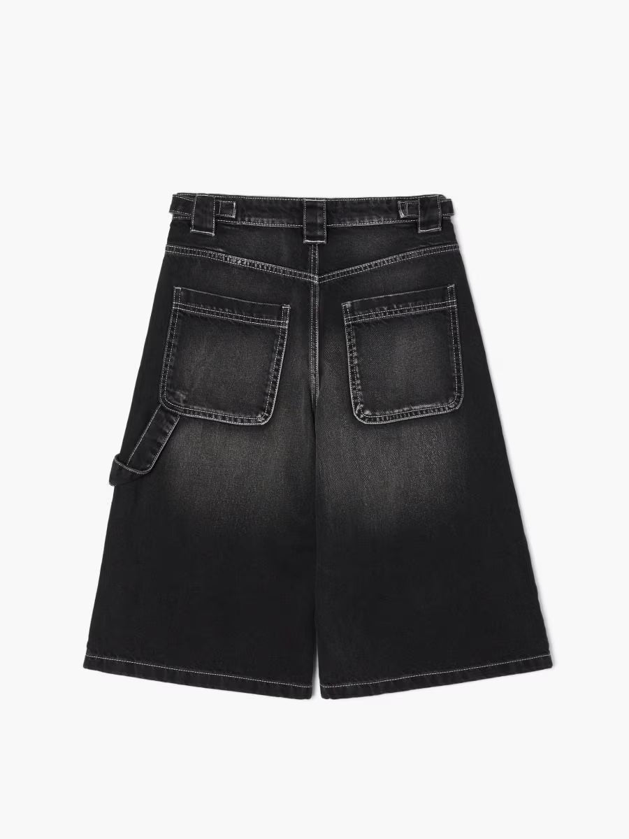 Denim Jorts Black by Cropp