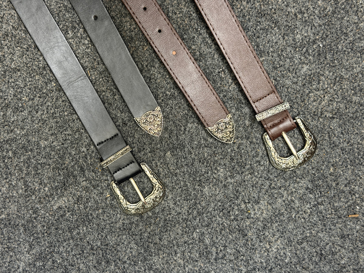 Retro Pin Buckle Decorative Belt