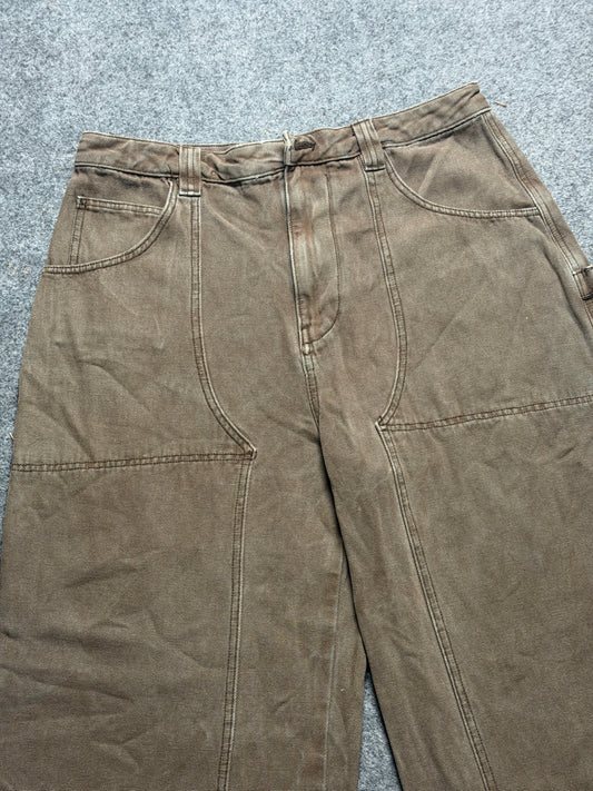 Brown Carpenter Baggy Denim