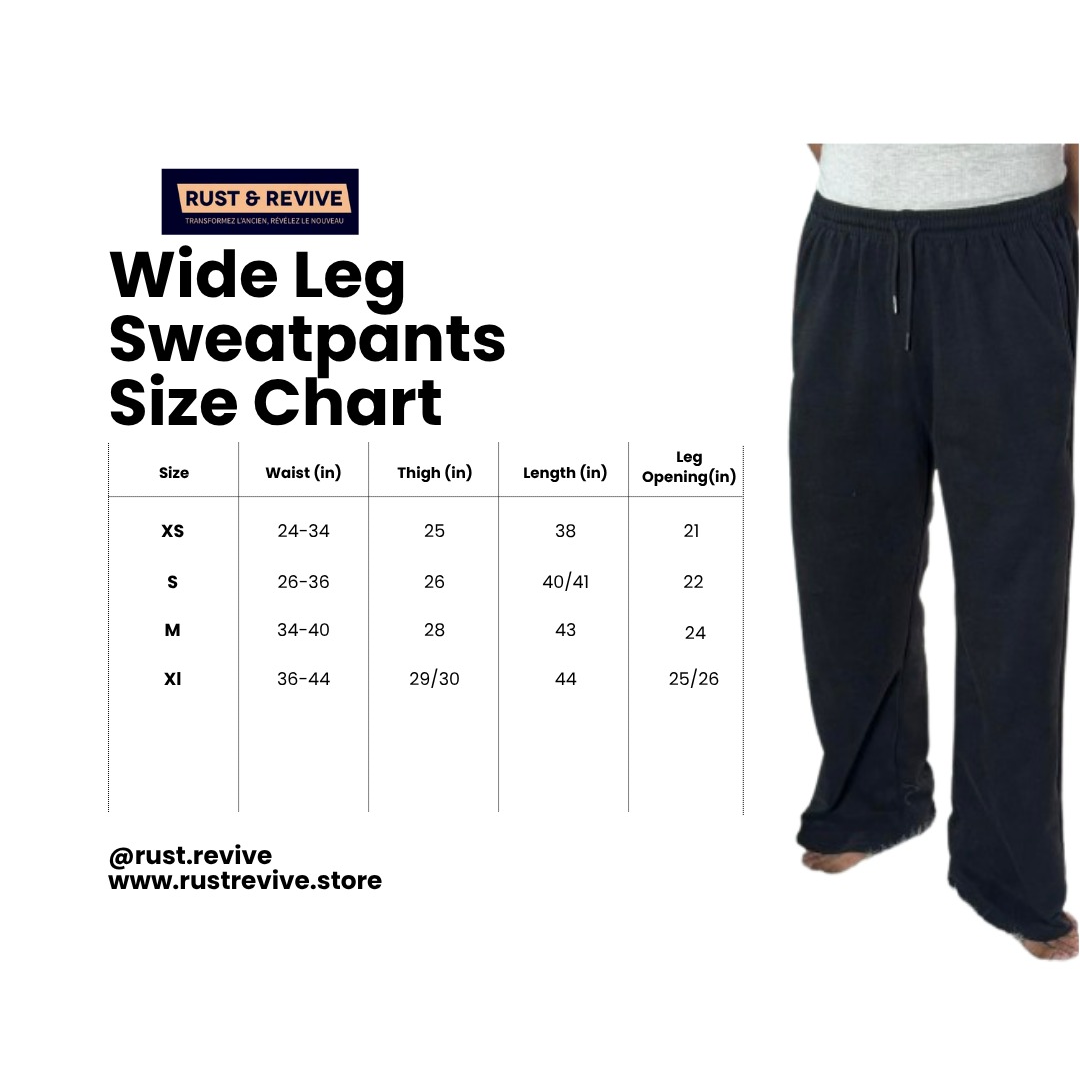 Wide Leg Sweatpants