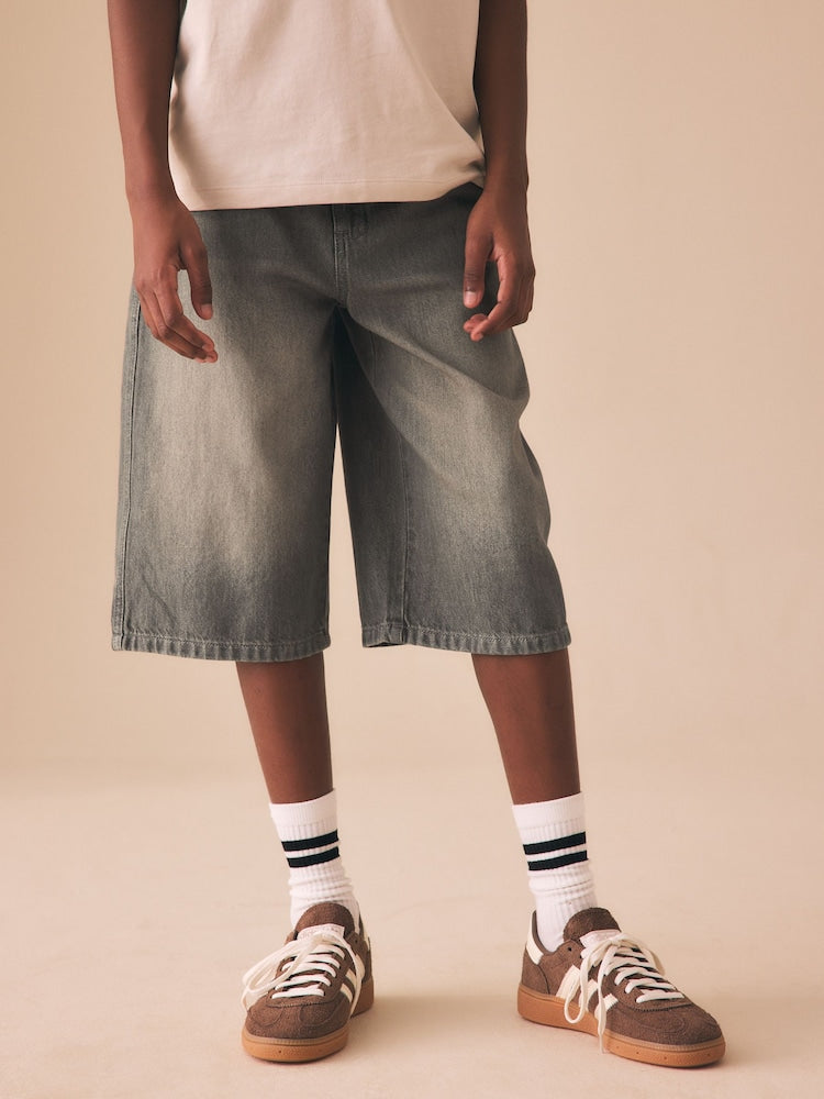 Denim Tint Longer Line Jorts by NEXT