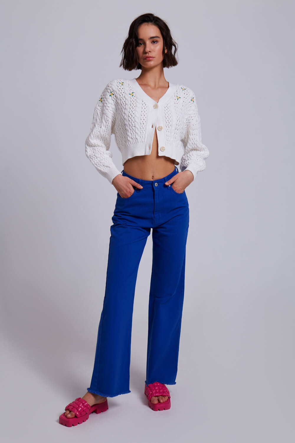 Incity Straight Wide Cut Women's jeans