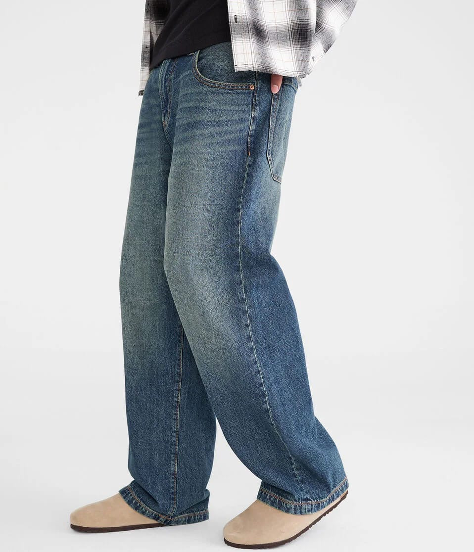 Aeropostale Super Baggy Denim Pants