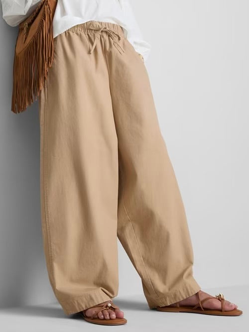 Casual Barrel Leg Pants by Primark