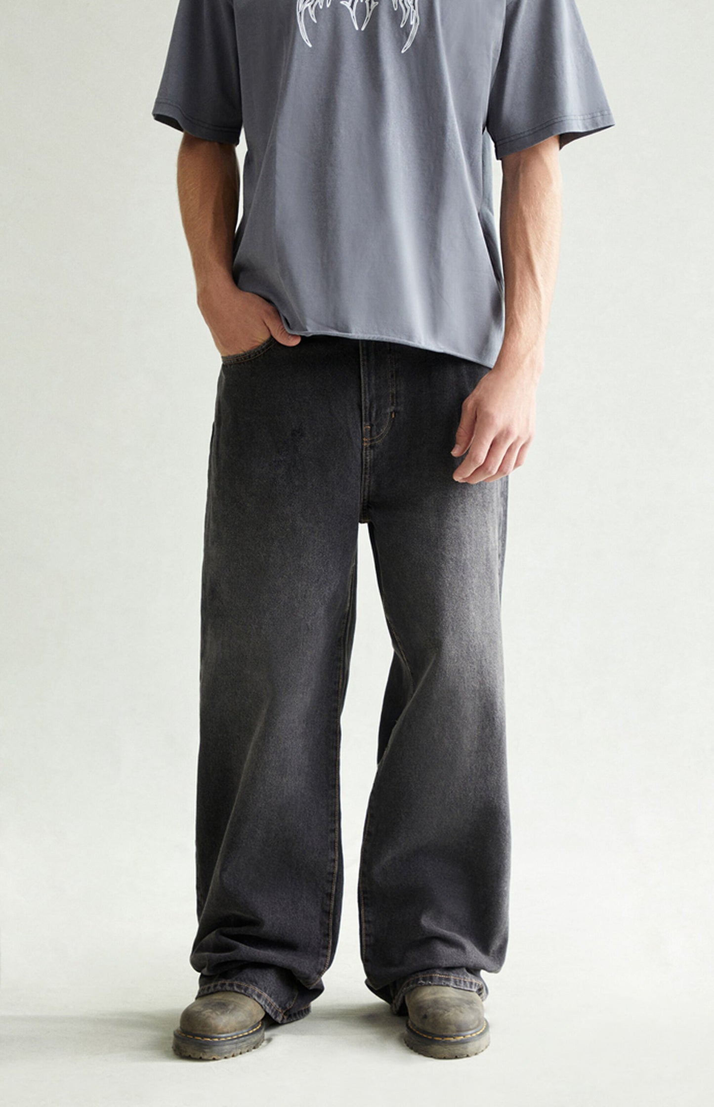 Pacsun Extreme Baggy Jeans Black