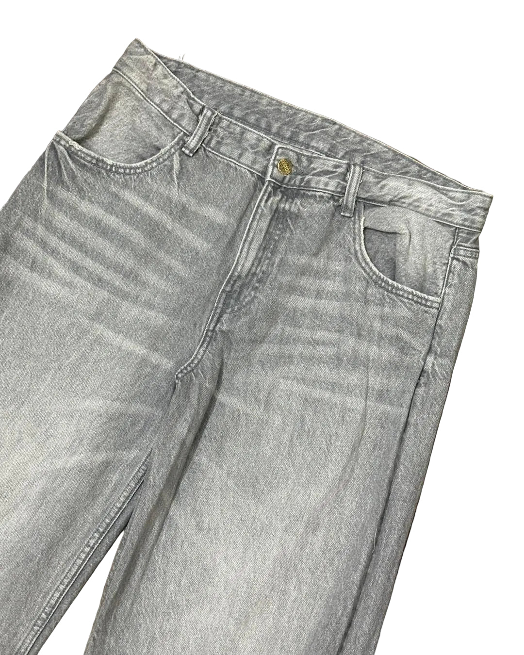 6 Pockets Cargo Denim Pants