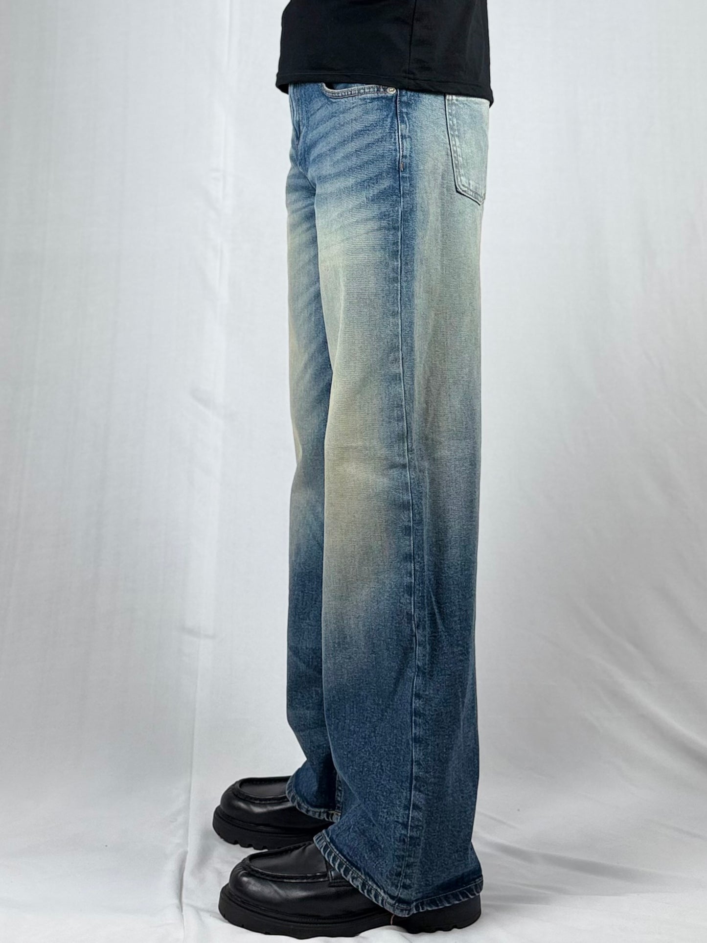 FB SISTER UNISEX BAGGY JEANS