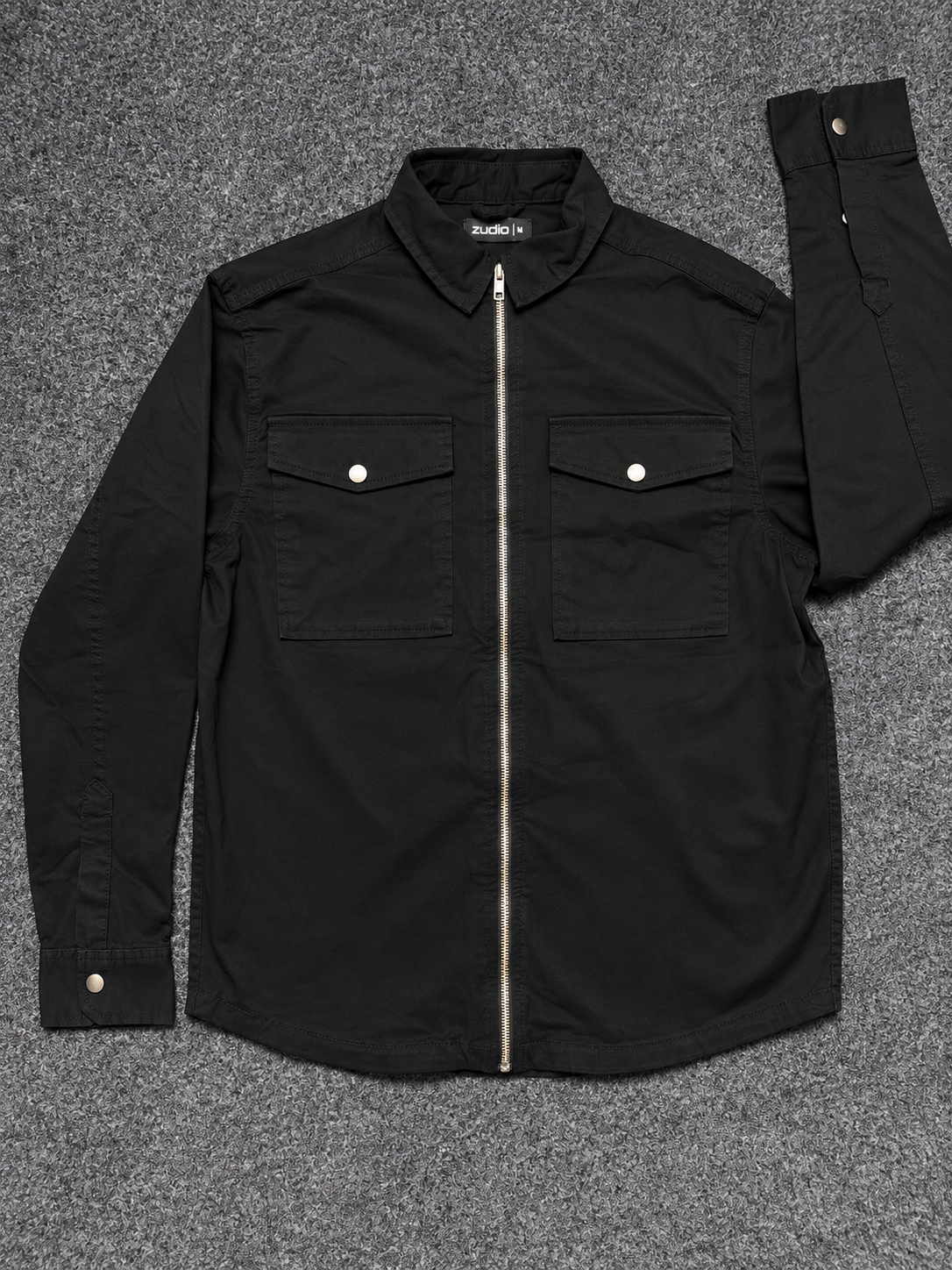 Zudio Zipped-Up Shacket