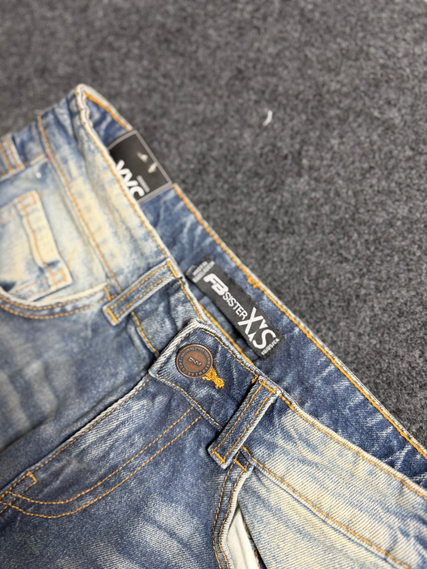 FB SISTER UNISEX BAGGY JEANS