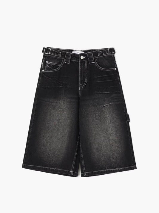 Denim Jorts Black by Cropp