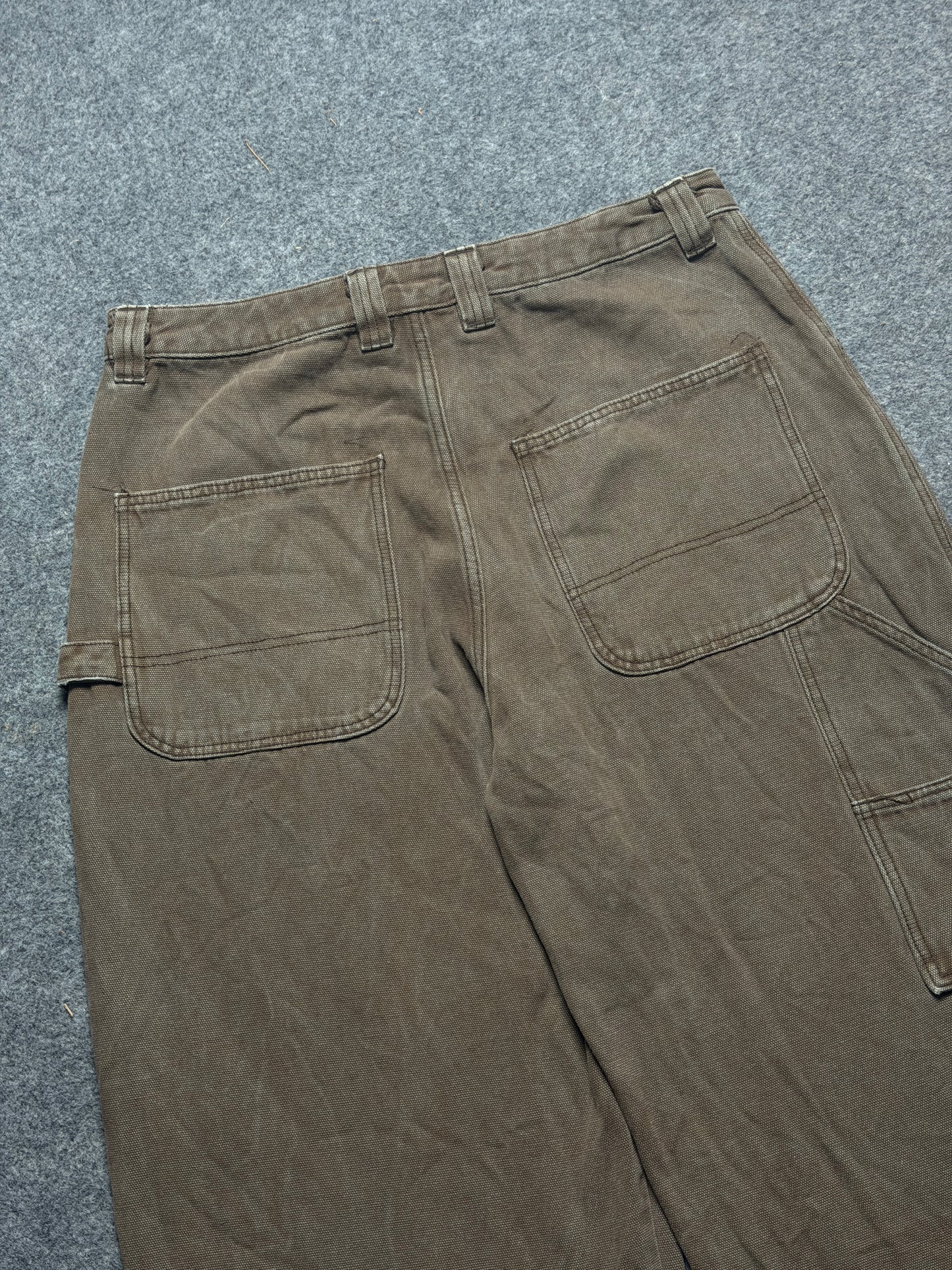 Brown Carpenter Baggy Denim