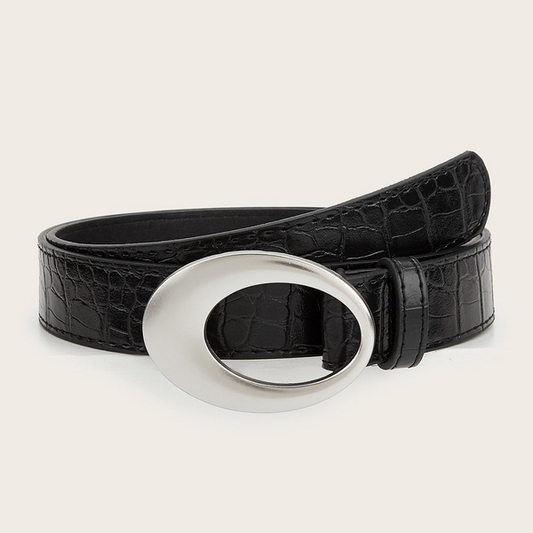 American Retro Y2K Hollow Buckle Belt
