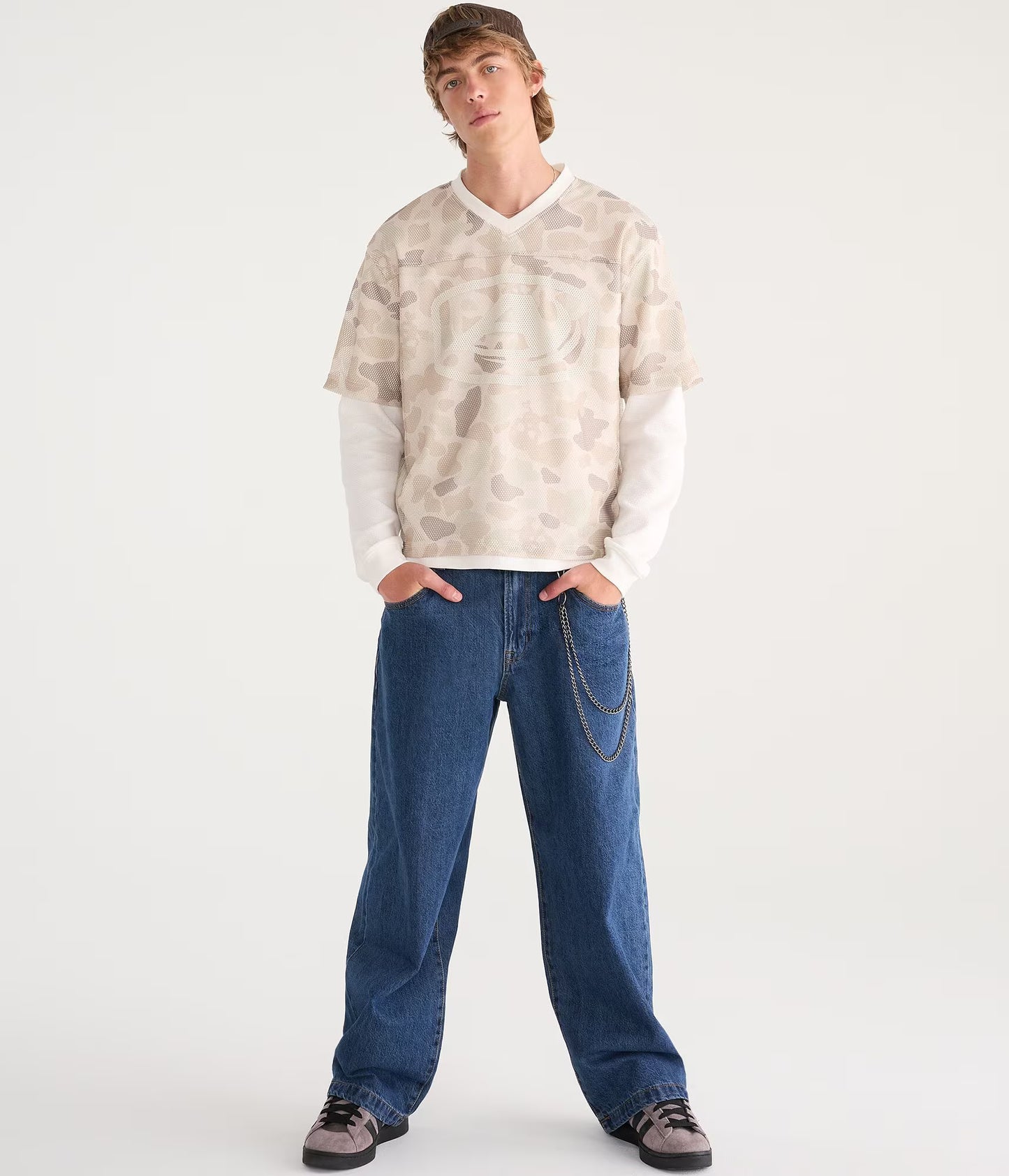 Aeropostale Super Baggy Jeans  Dark Wash