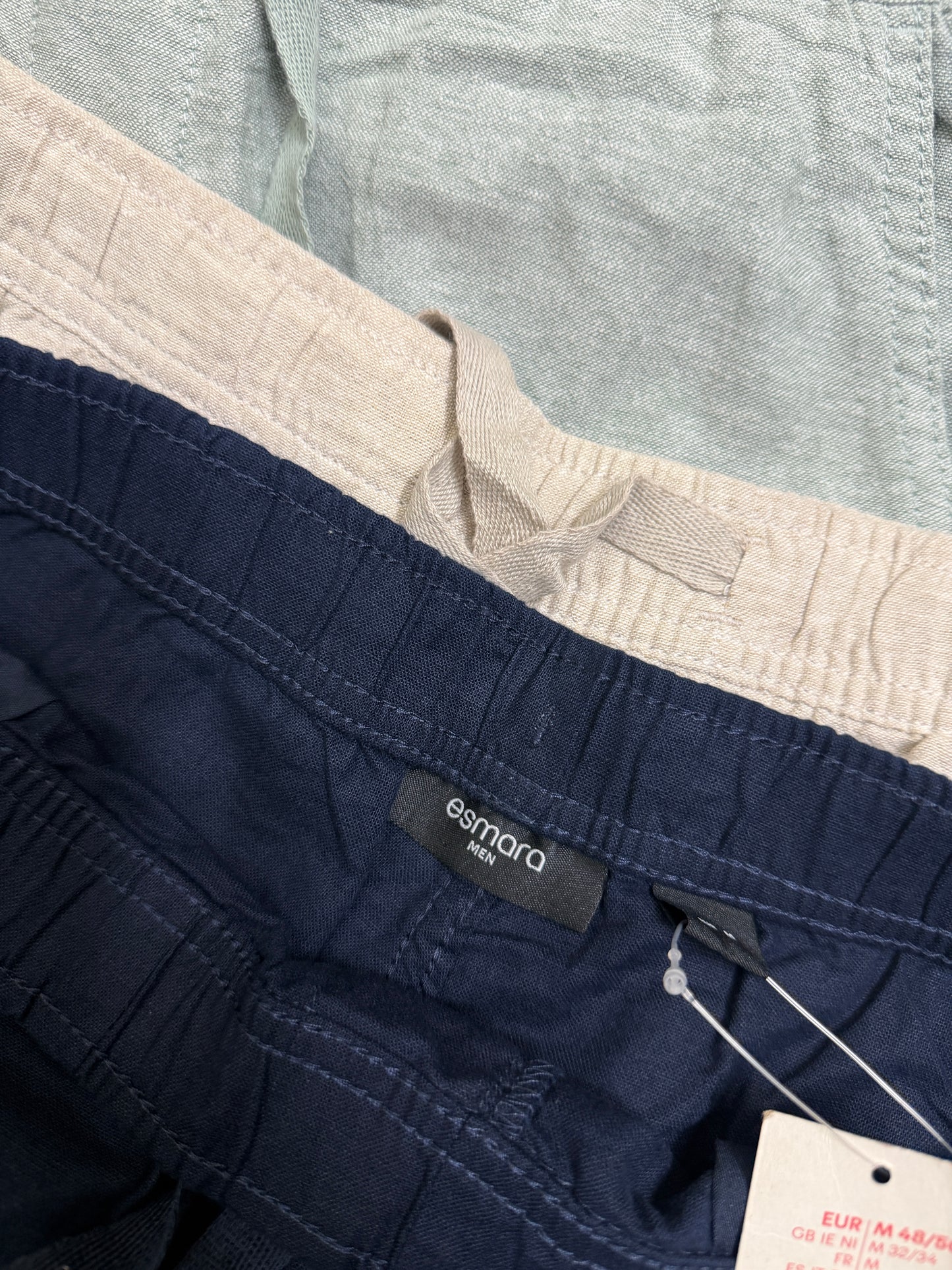 Premium Linen Blend Shorts by Esmara Men