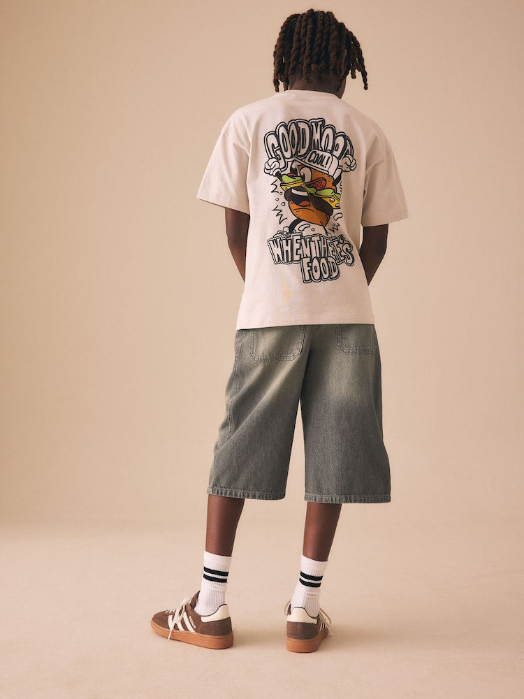 Denim Tint Longer Line Jorts by NEXT