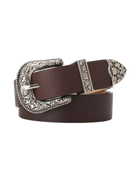 Retro Pin Buckle Decorative Belt