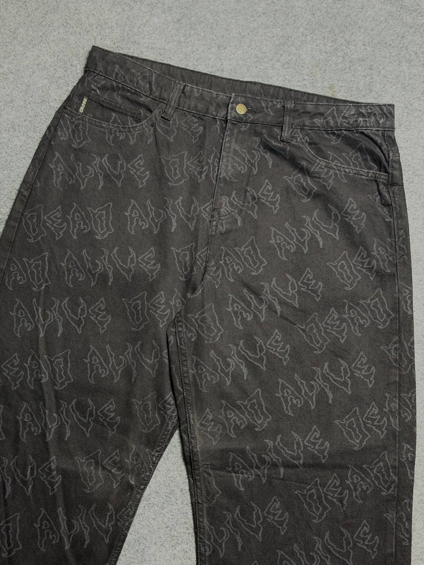 Baggy Denim Pants