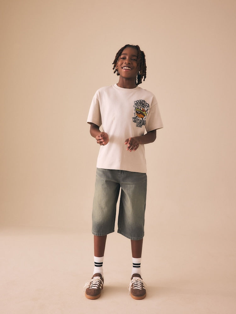 Denim Tint Longer Line Jorts by NEXT