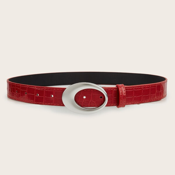 American Retro Y2K Hollow Buckle Belt