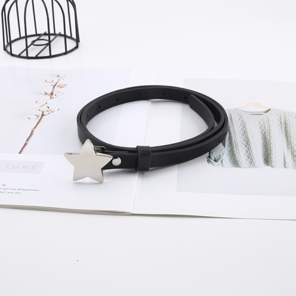 Women’s Retro Star Skinny Belt