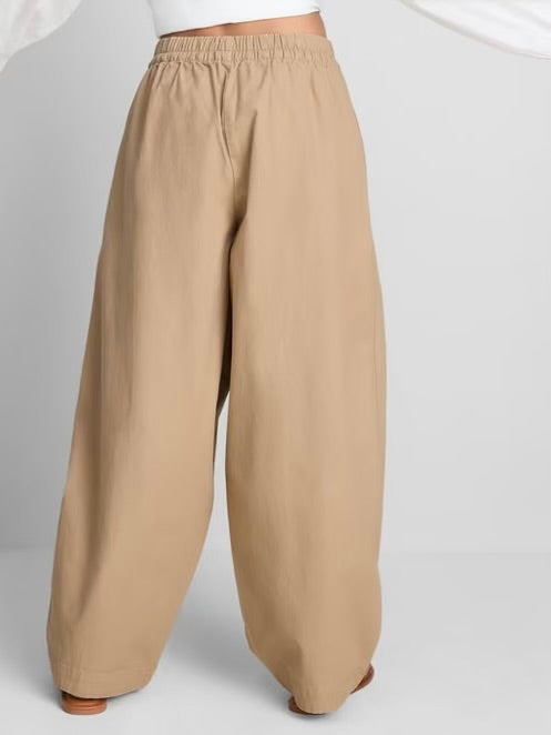 Casual Barrel Leg Pants by Primark