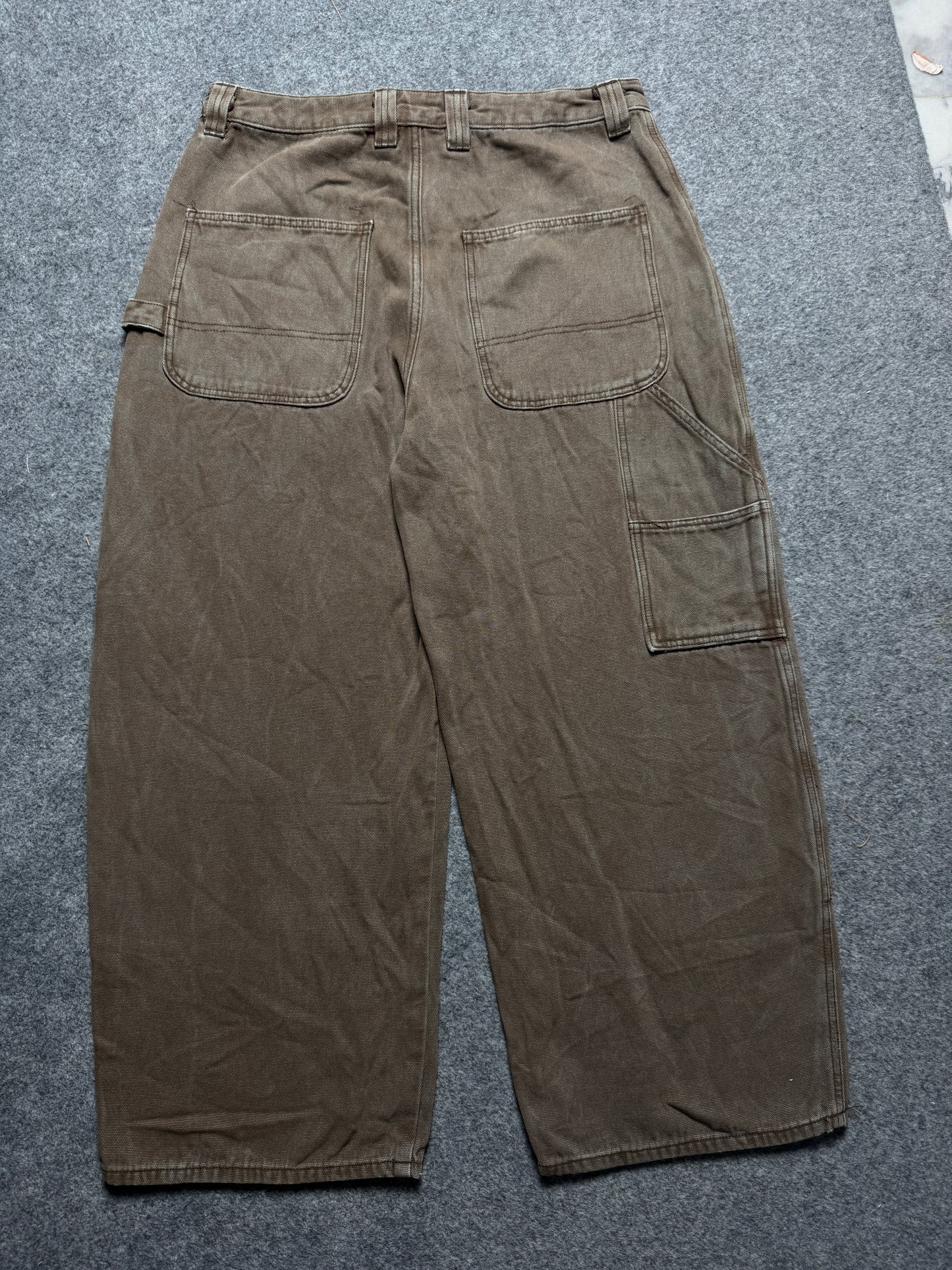 Brown Carpenter Baggy Denim
