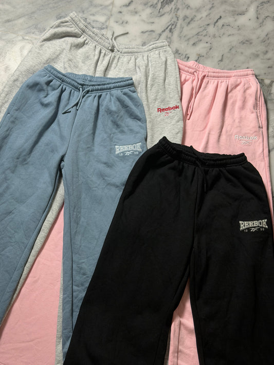 Reebok Identity Small Logo Fleece Wide Leg sweatpants