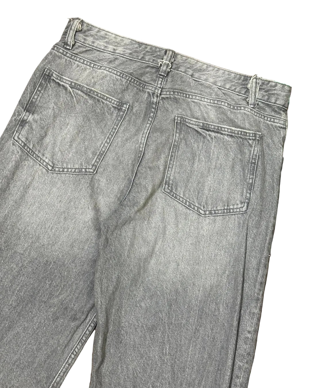 6 Pockets Cargo Denim Pants