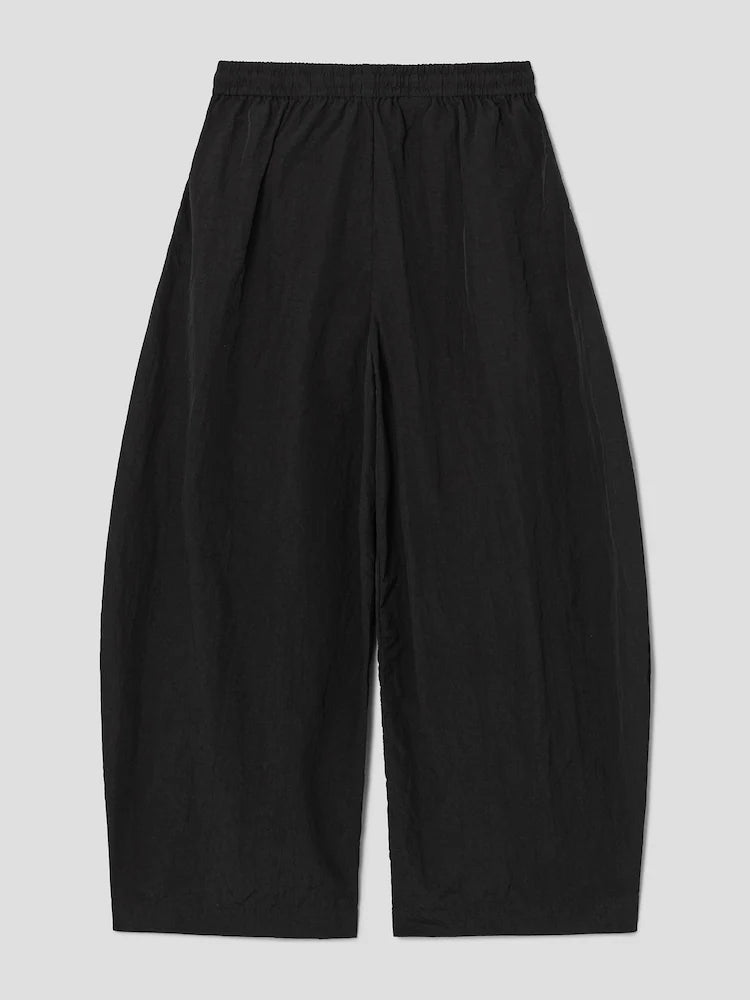 Nylon Balloon Fit Elastic Waist Pants by 8 Seconds