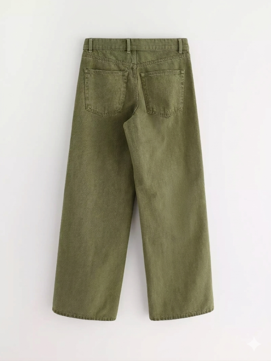 WIDE Peggy Denim Pants